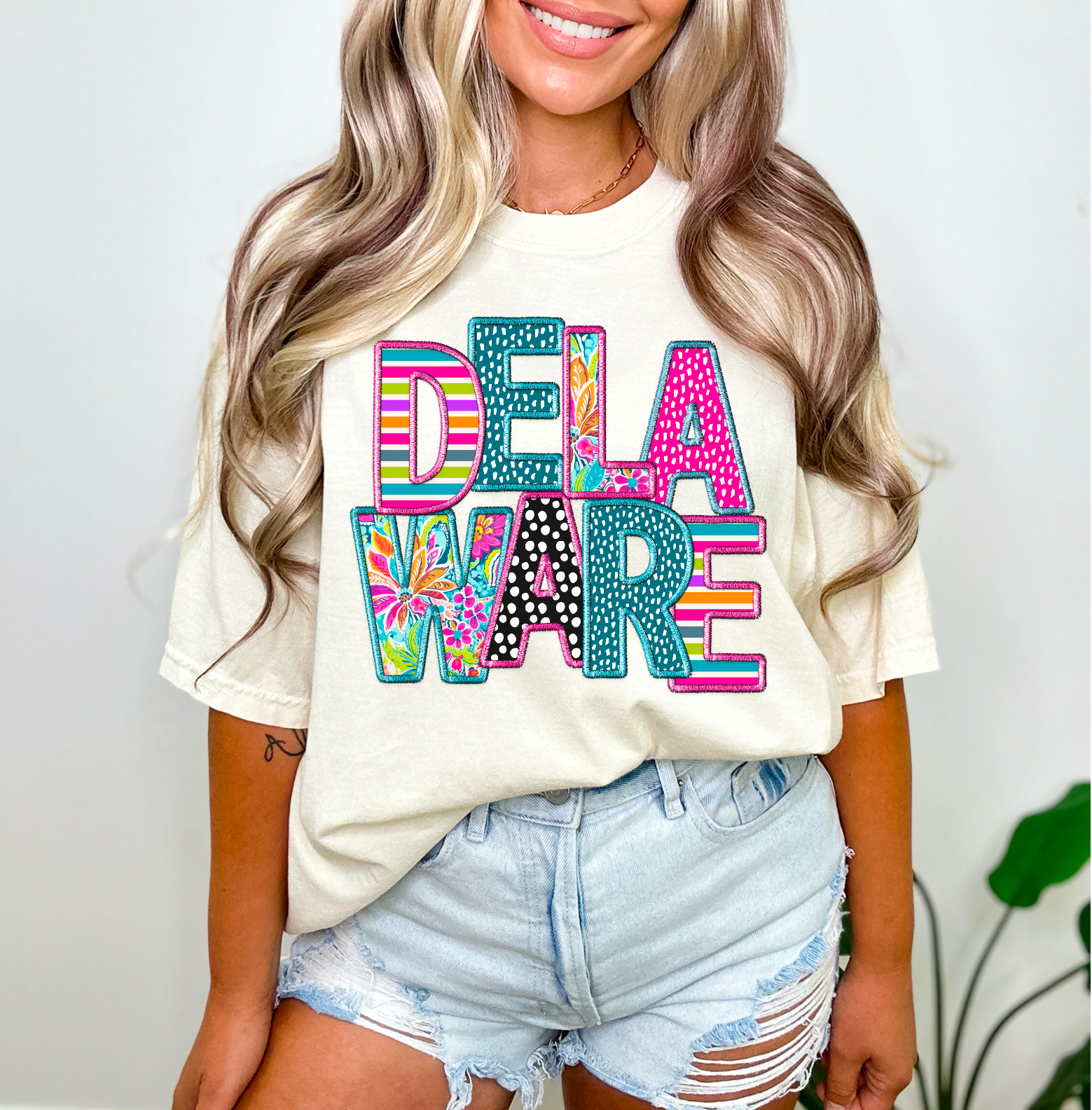 Simple Tymes - Wholesale Sublimation Transfer - Bright States Faux Embroidery DTF Print7