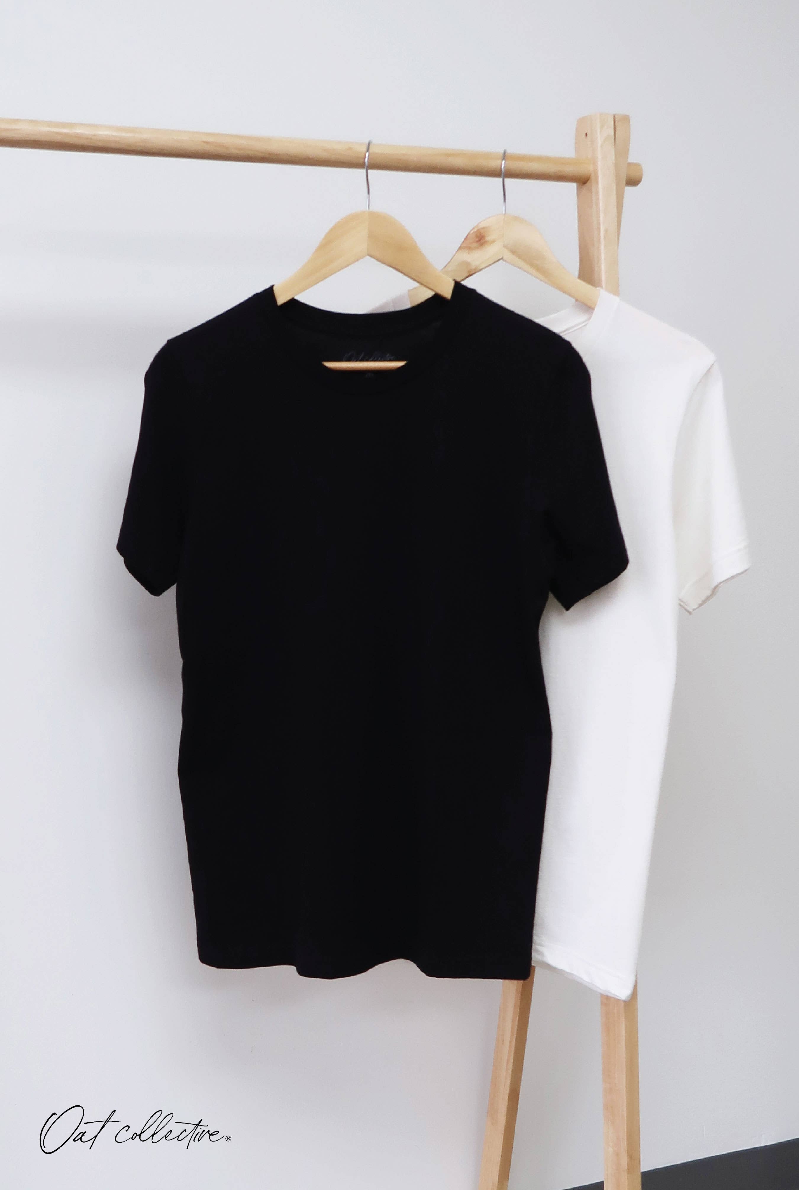 OAT COLLECTIVE - Vendita all'ingrosso Maglietta serigrafata - Donna - Maglietta Basic Solid0