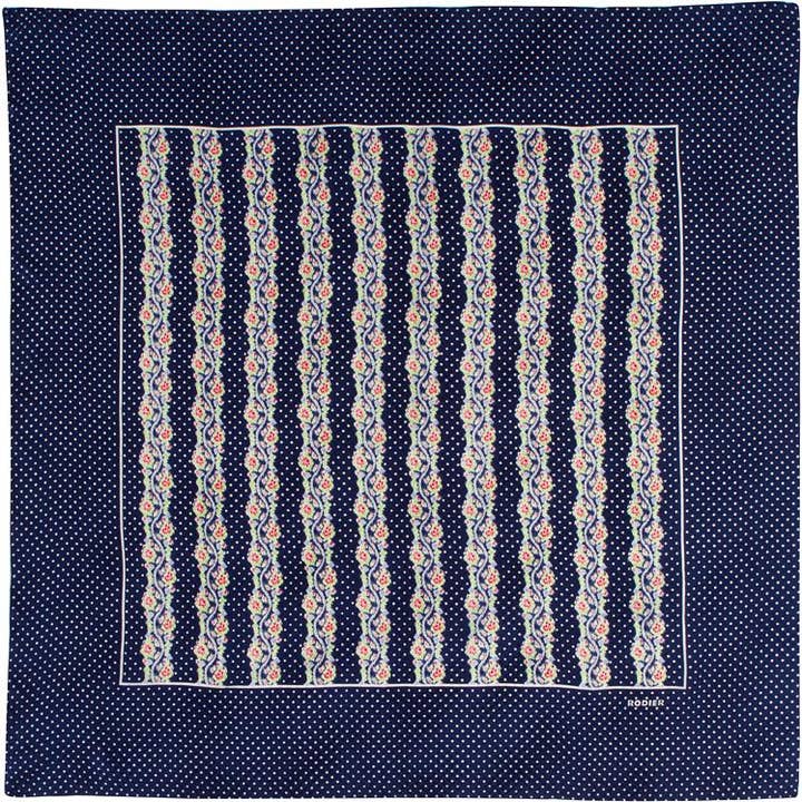 Rodier - Carré de soie - Pois floraux pour la vente par PariScarves