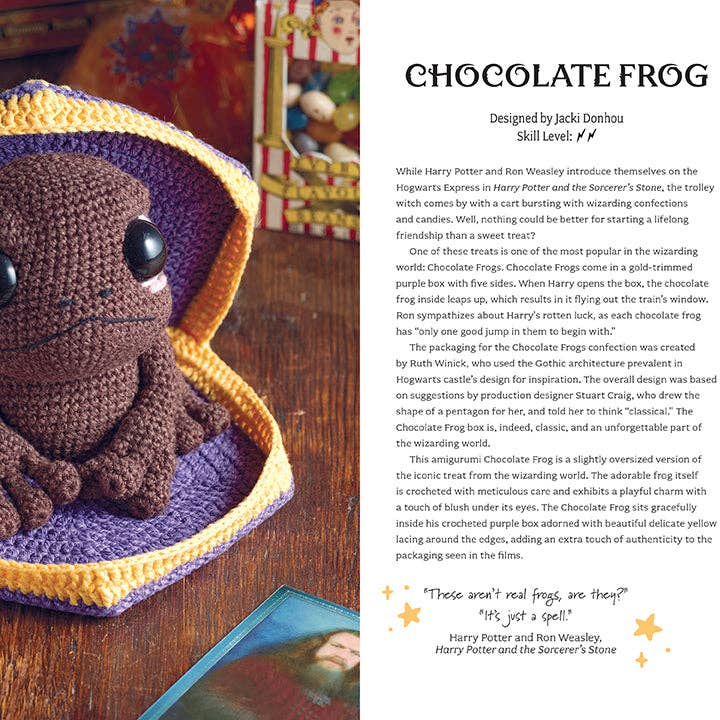 Insight Editions - #1 Pop Culture Publisher - Wholesale Crafts, Hobbies & DIY Book - Harry Potter: The Official Book of Crochet Amigurumi (SALE!)7