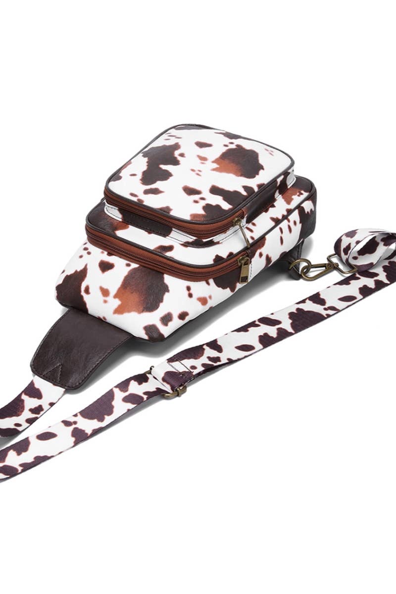 DESHENG ENTERPRISE - Venta al por mayor Bandolera - Mujer - BOLSO BANDOLERA ESTAMPADO DE VACA6