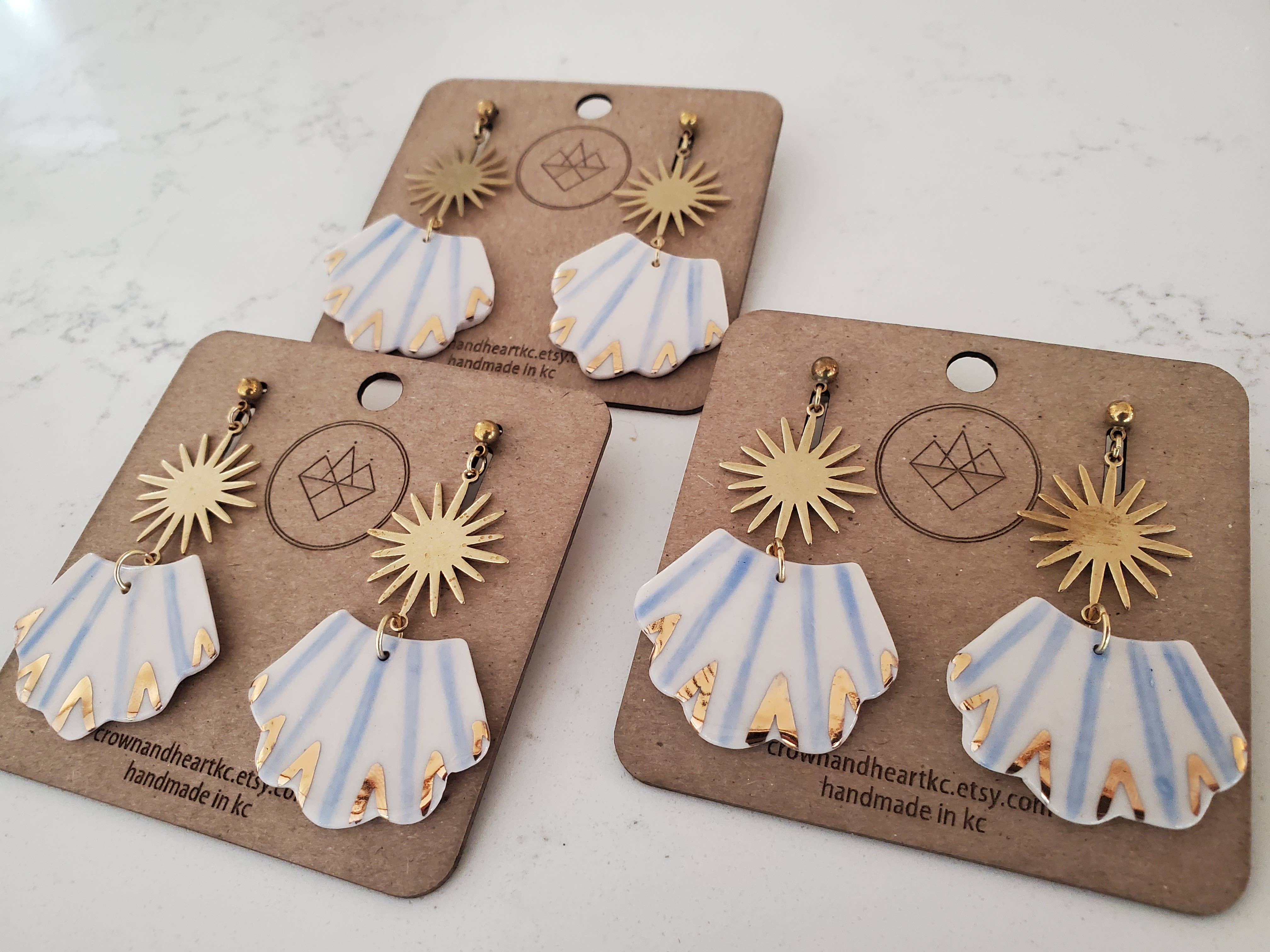 Crown & Heart - Vendita all'ingrosso Orecchini pendenti - Orecchini Sirena2