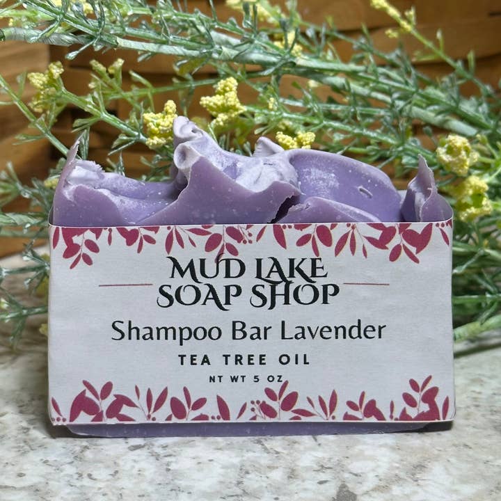 Shampoo Bar - Lavender for wholesale by Mud Lake Soap Shop