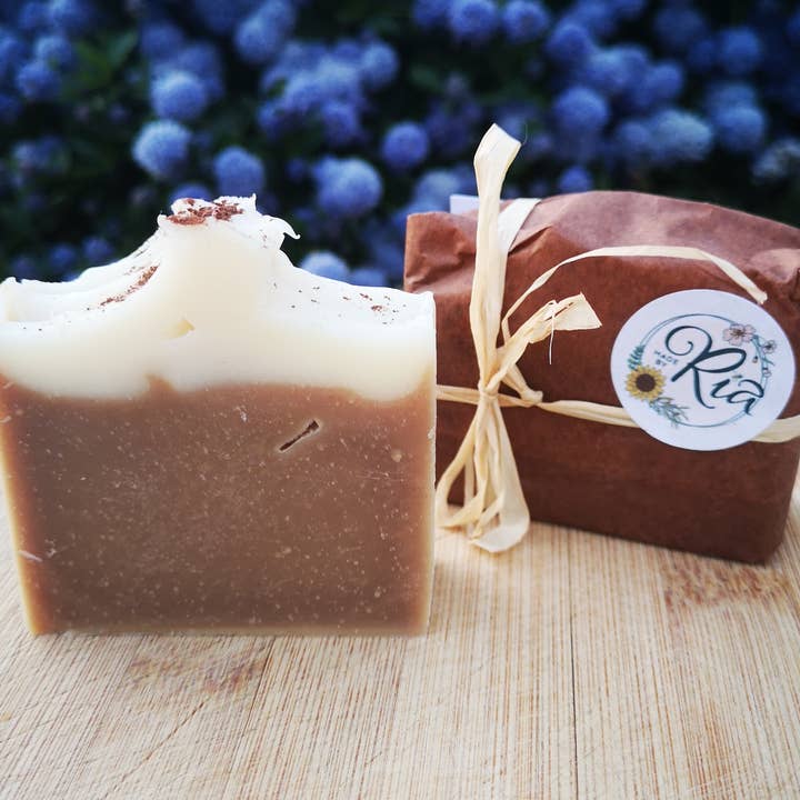 100% Natural Cedarwood Essential Oil Cold Process Soap for wholesale by Made By Ria