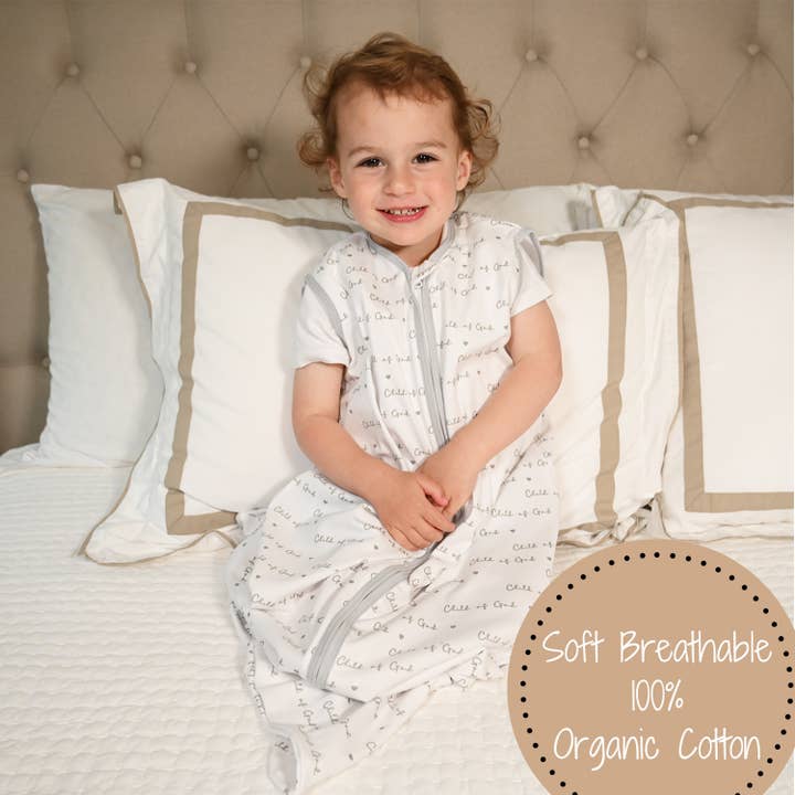 LollyBanks – wholesale Sleeping bag – Baby – Child of God Baby Sleep Sack, 100% Organic Cotton2