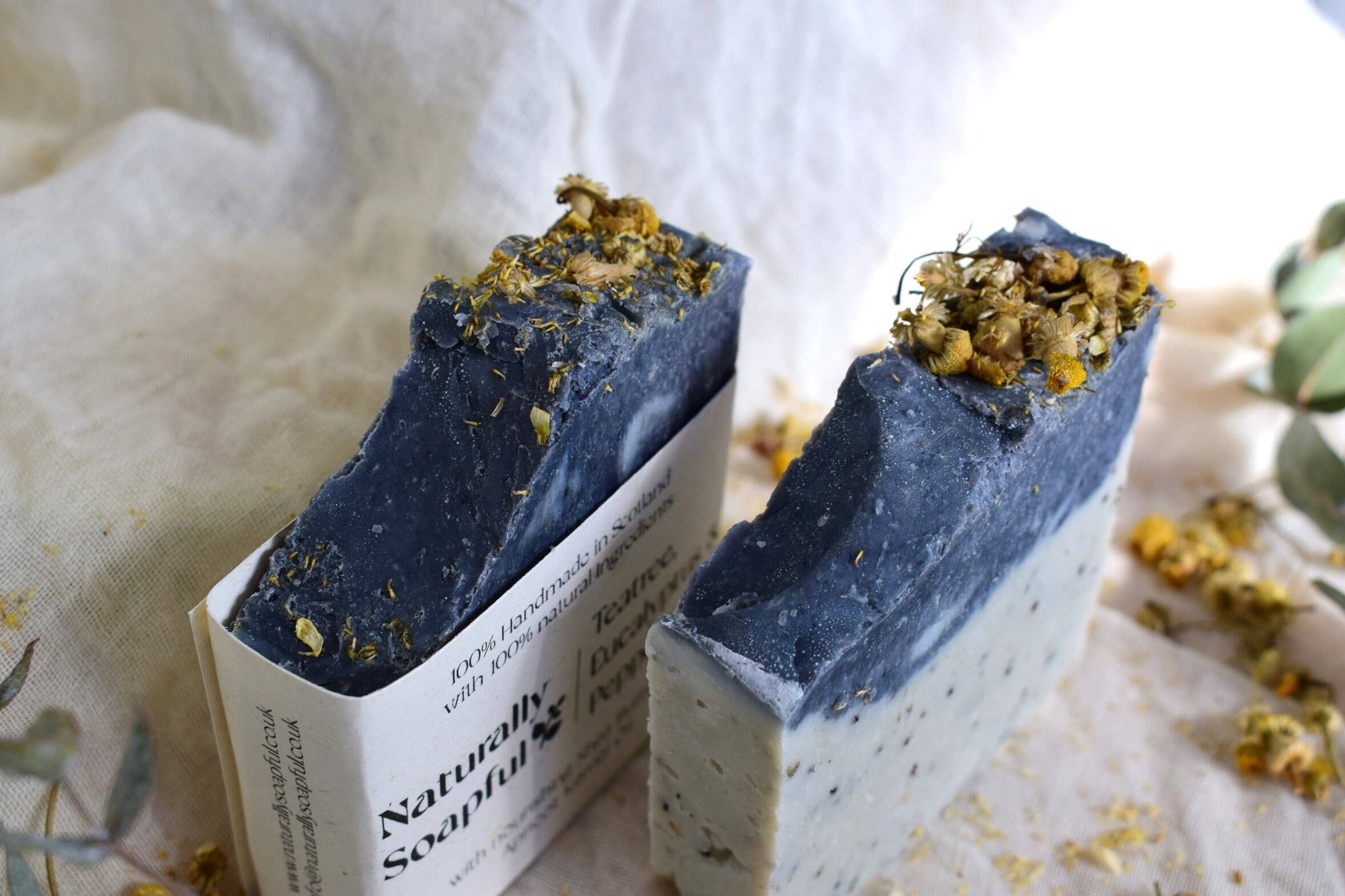 Naturally Soapful – wholesale Bar Soap – Teatree, Eucalyptus & Peppermint Handmade Soap1