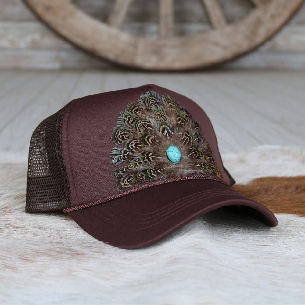 Willow Lane Hat Co. - Wholesale Trucker Hat - Women's - Feathered Trucker Caps17