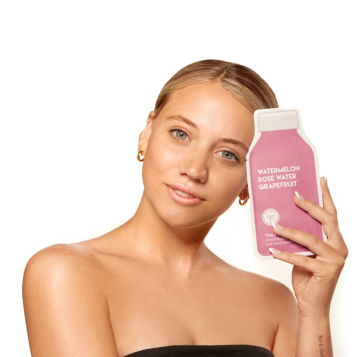 ESW Beauty – wholesale Skincare face mask – The Pink Dream Moisturizing Raw Juice Sheet Mask5