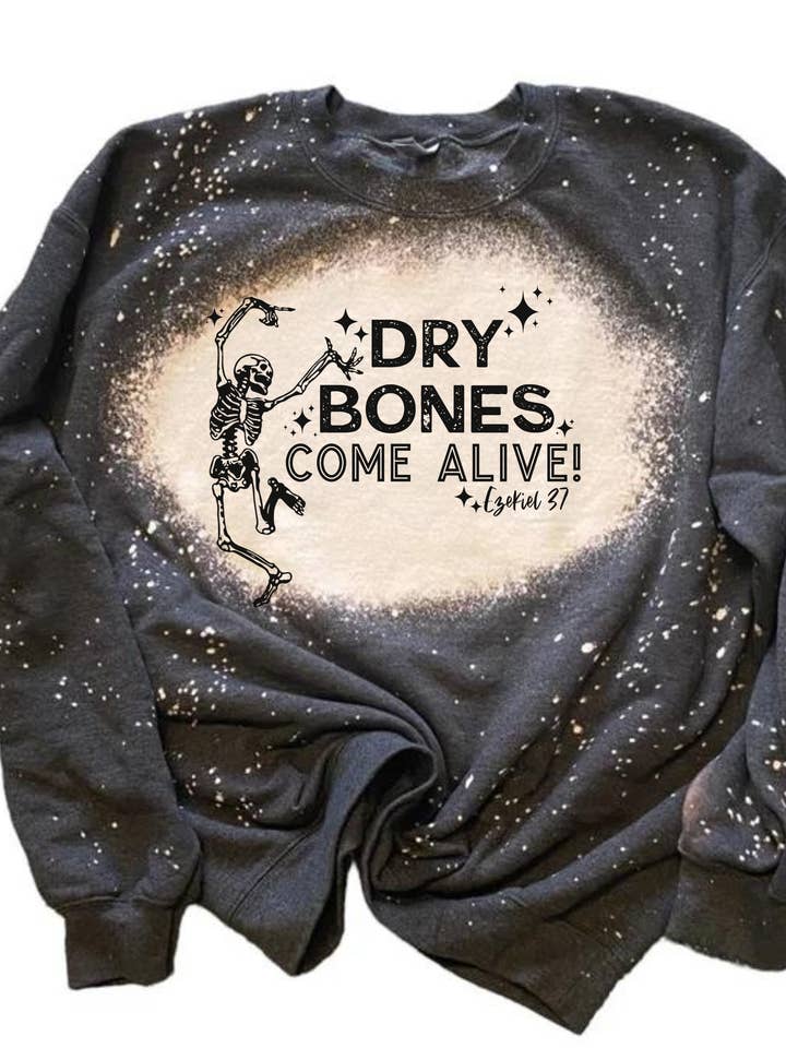 Dry Bone Come Alive Bleached for wholesale by Altar Call Ranch Co.