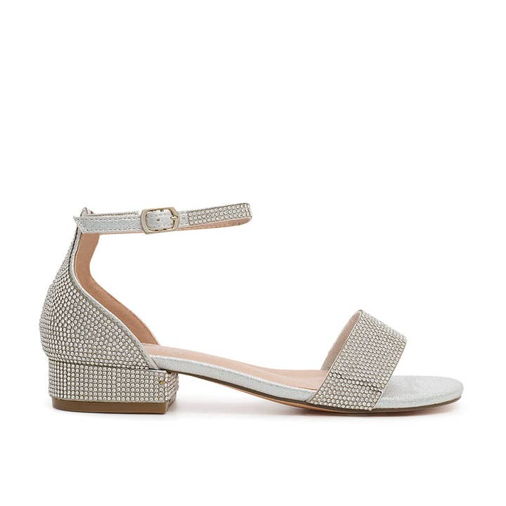 SHELLY-13 Closed Back Open Toe Flat for wholesale by De Blossom Collection