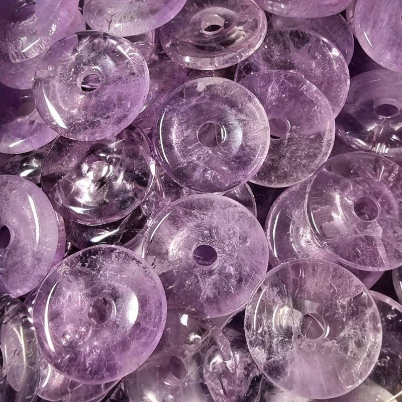La Boîte à Cailloux - Wholesale Spiritual Stone/Crystal - Donut or Chinese PI amethyst Brazil A2