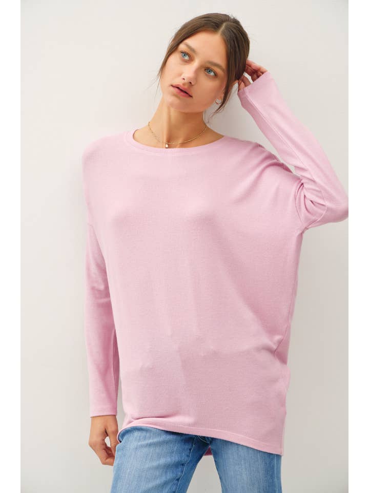 Be Cool - Wholesale Knit Top - Women's - Boat Neck Knit Top
