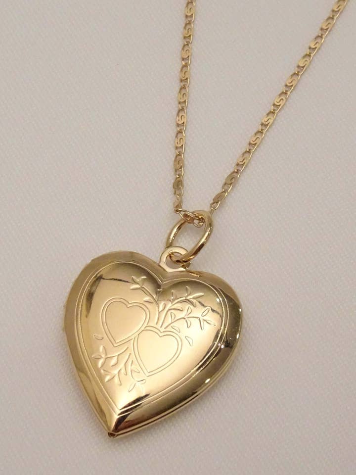 Colar The Poppy Heart Locket por atacado de SPARROW