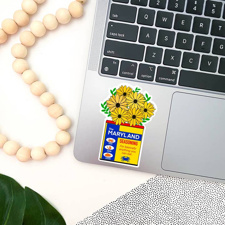 Jami Creates - Wholesale Sticker - Maryland Seasoning Old Bay Can Sticker