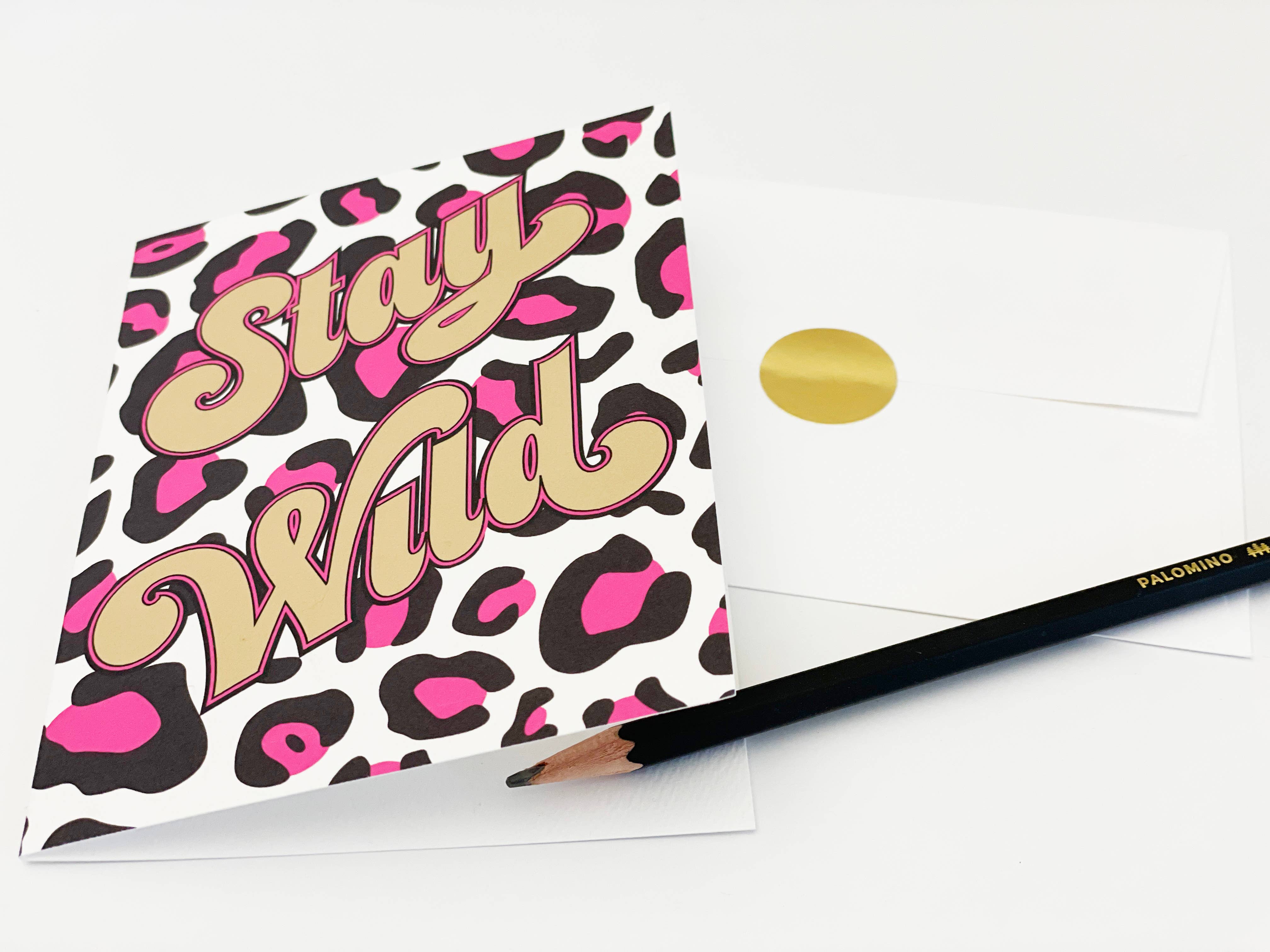 drawn by water - Wholesale Everyday Greeting Card - Stay Wild Greeting Card2