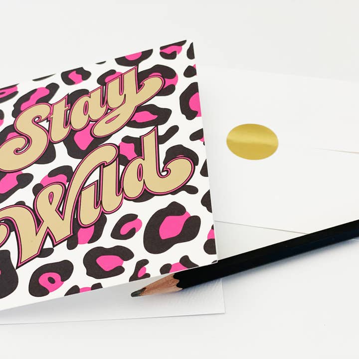 drawn by water - Wholesale Everyday Greeting Card - Stay Wild Greeting Card2