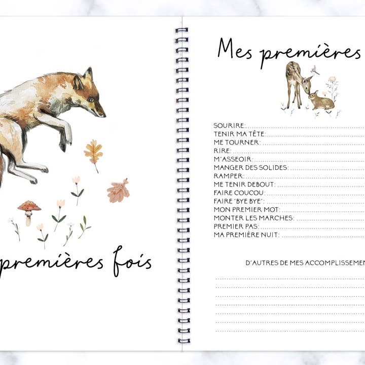 Rainbows&Lollipops Inc - Wholesale Memory Book - Kids & Baby - Journal de Grossesse et Livre de Naissance Unisexe #206