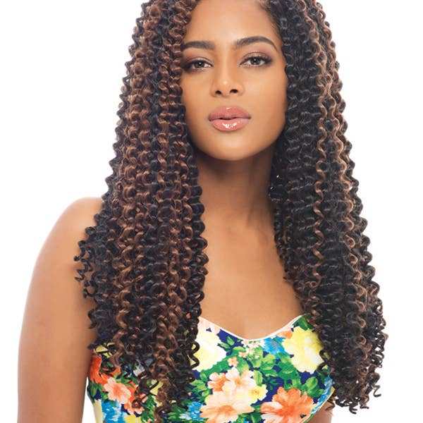 Esha Girl - Wholesale Hair Extensions - NOIR WATER WAVE 24"-1