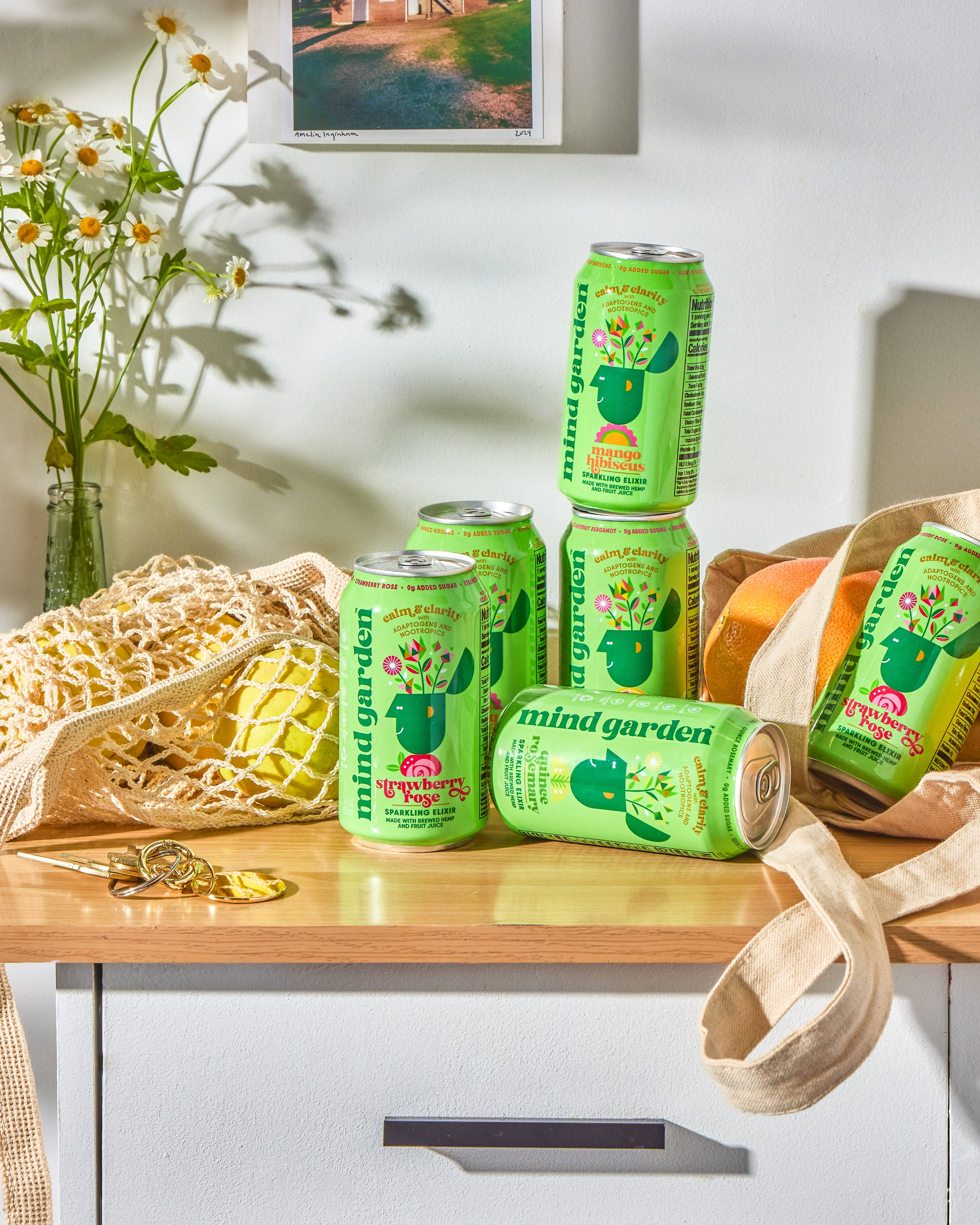 Mind Garden - Wholesale Wellness Juice/Tonic - Mind Garden Adaptogen Mango Hibiscus Drink (12-Pack)7