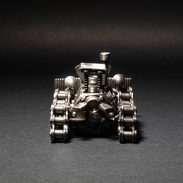 Metal Relic - Wholesale Decorative Figurine - Metal Bulldozer Figurine2