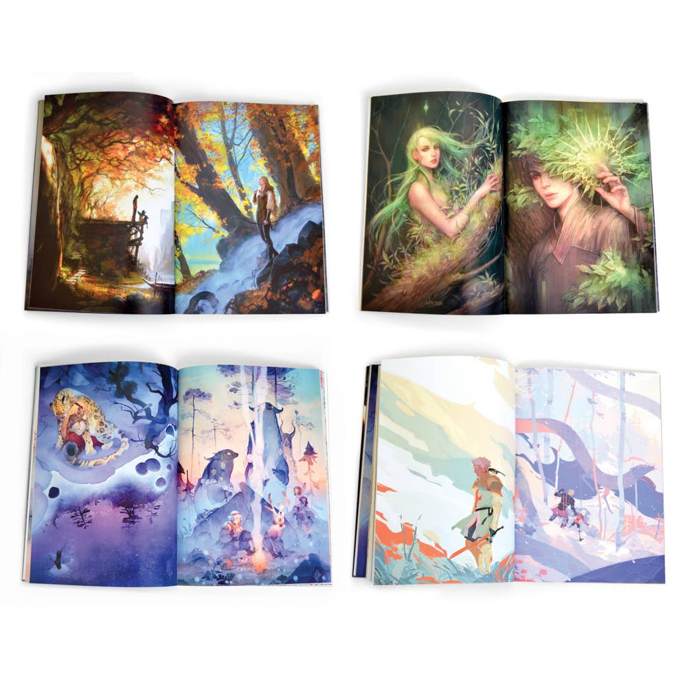 Black Fox Press - Wholesale Arts & Entertainment - The Enchanted Forest Fantasy Art Book1