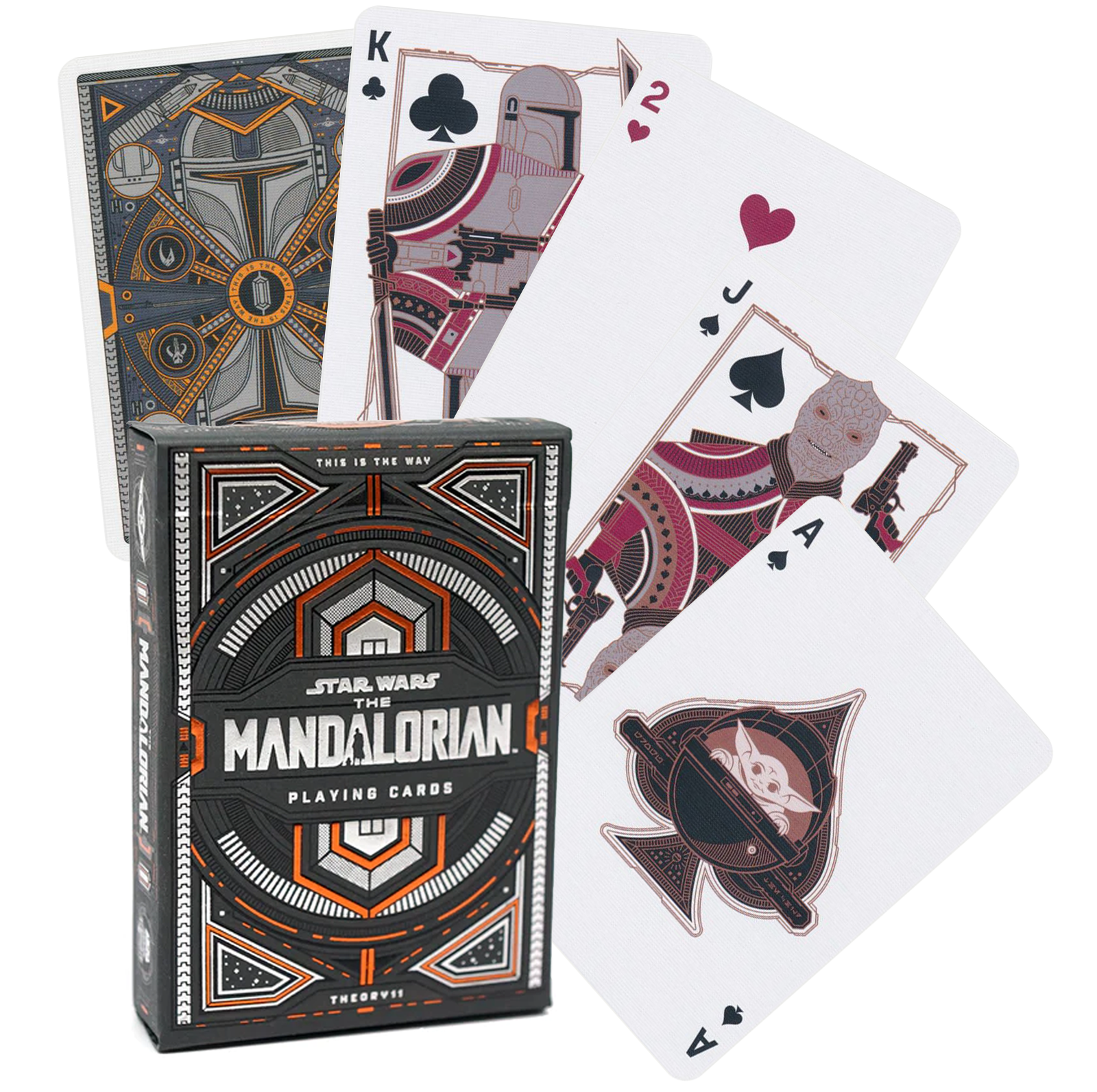 Cardshouse - Wholesale Playing Cards - Mandalorian V2 Stars Wars Playing Cards Theory110