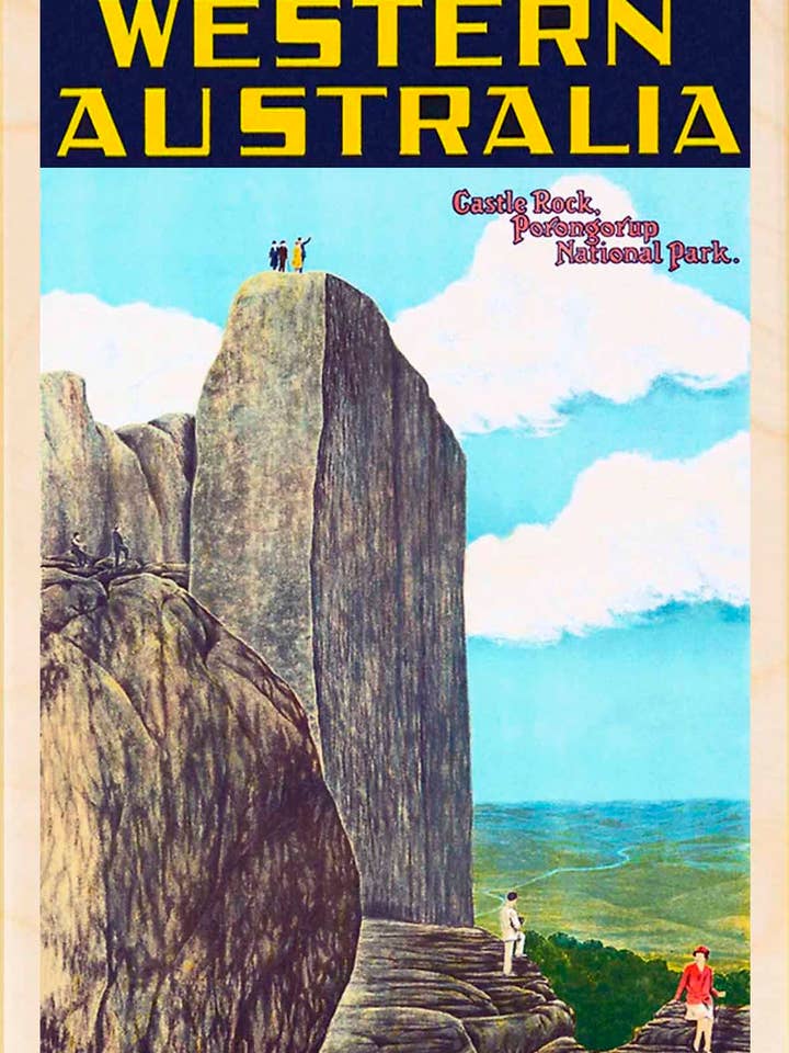 Vestlige Australien - Miljøvenlige souvenirs for engroshandel hos THE WOODEN POSTCARD COMPANY