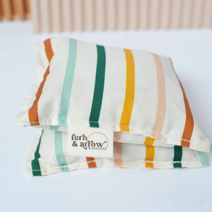 Boho Aromatherapy Eye Pillow - Juliette Stripe for wholesale by Fern & Arrow