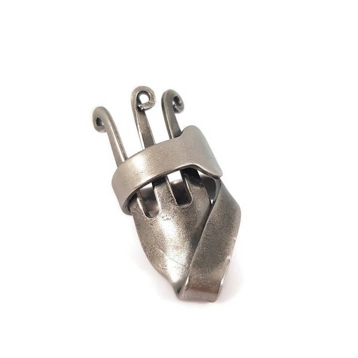 Gleamlety – wholesale Cocktail/statement ring – Jewelry Fork Ring with Cutlery3