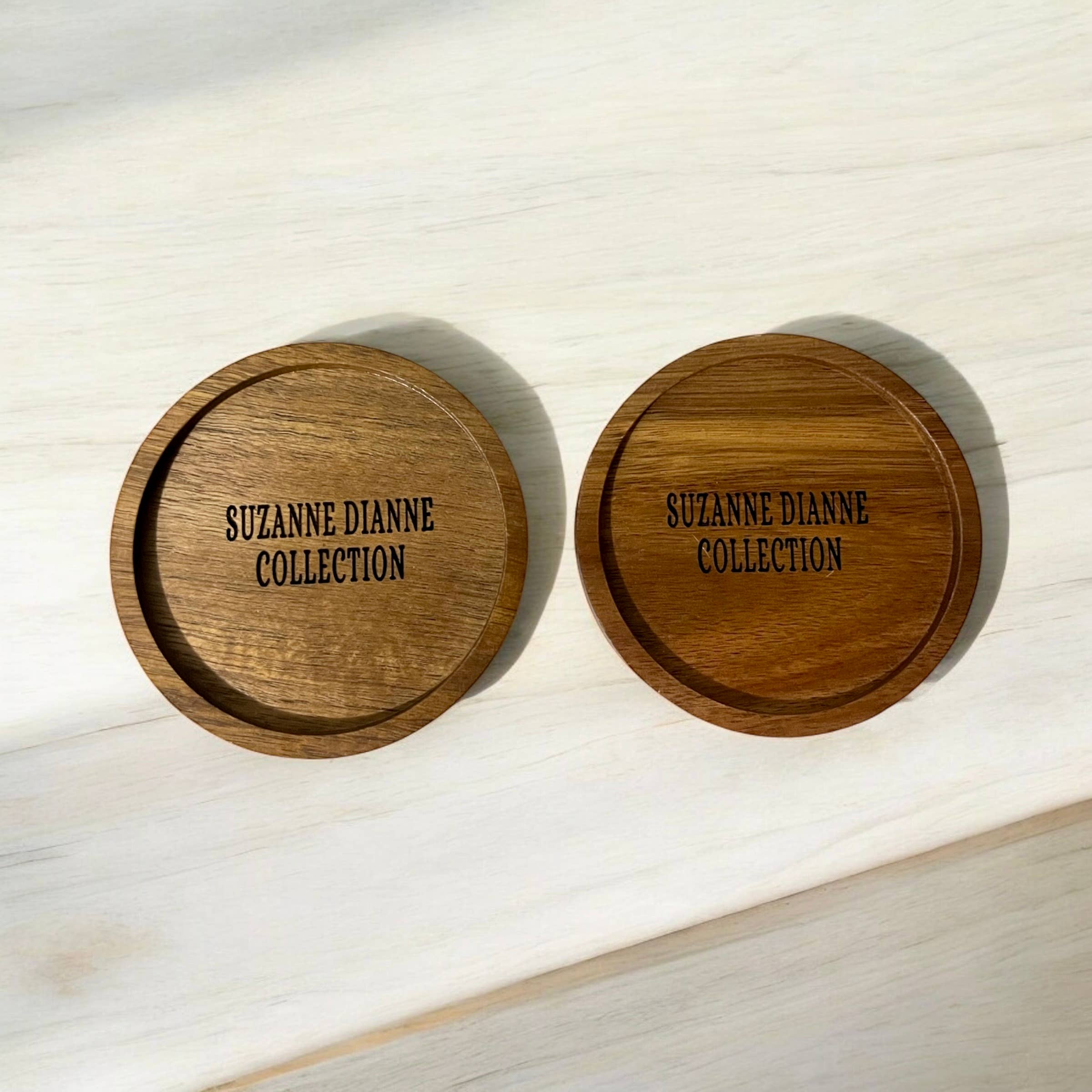 Suzanne Dianne Collection - Wholesale Coasters - SUZANNE DIANNE COLLECTION - ACACIA WOOD COASTERS
8