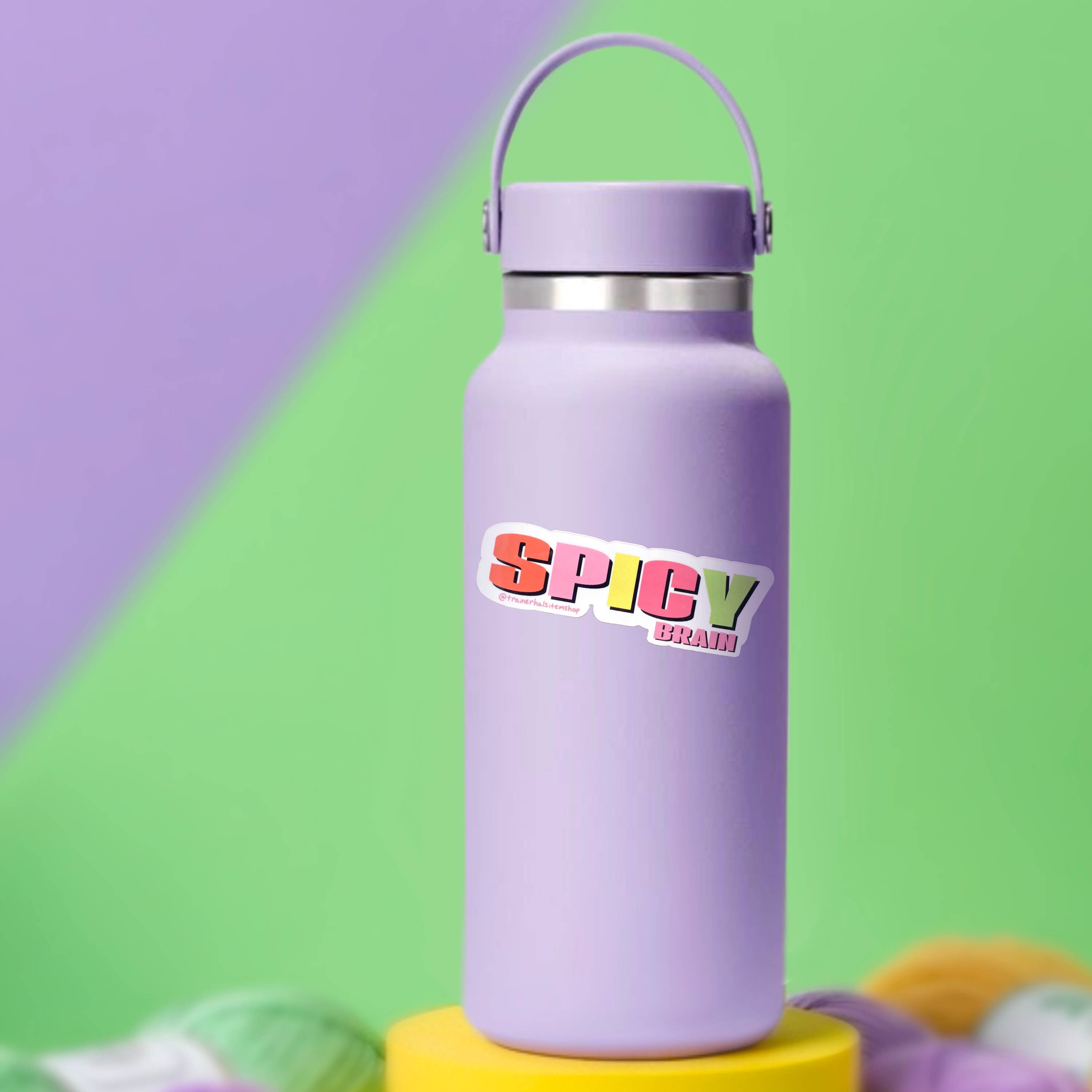 Trainer Hal’s Item Shop – Engroshandel Klistermærke – Spicy Brain Y2K-klistermærke med fokus på neurodiversitet og ADHD1