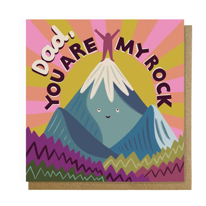 Lauren Radley - Wholesale Father's Day Card - Dad, You Are My Rock