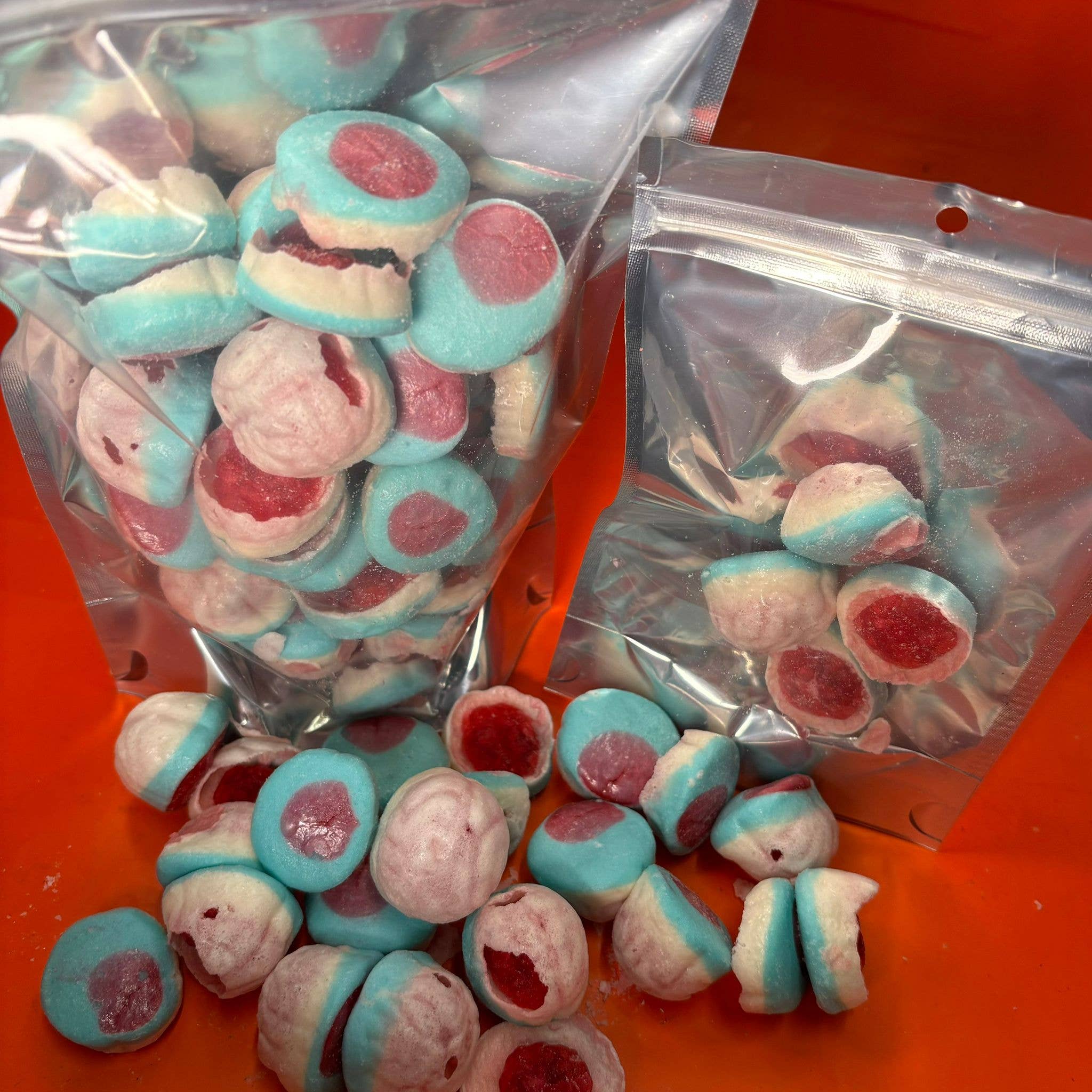 Freeze Dried Sweets - Vente Bonbons durs - Brains fourrés à la gelée - Bonbons lyophilisés sans gluten2