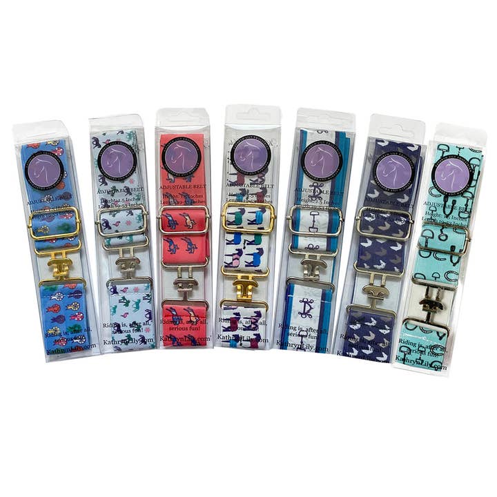 Kathryn Lily Equestrian - Wholesale Belt - Women's - Adjustable Elastic Blanket Belt16