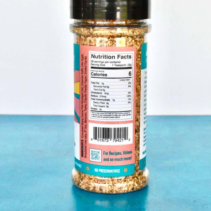 GrillGirl - Wholesale Rub - Sunshine State of Mind Craft BBQ Rub & Cocktail Rimmer 4 oz2