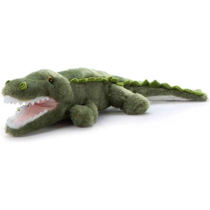 16" (41cm) Groene Gator/Alligator voor wholesale door The Petting Zoo