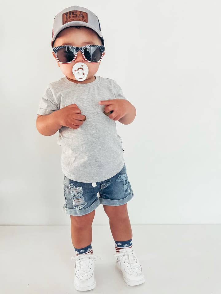 Little Bipsy - Wholesale Shorts - Kids - Distressed Denim Short