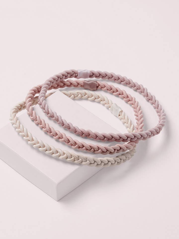 Conjunto de Diademas Delgadas Trenzadas Salutation Bands para venta al por mayor de The Hair Edit