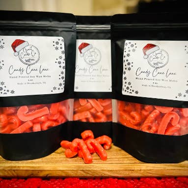 Soy Wax Melts-6oz Bag-Candy Cane Lane for wholesale by Grant Candle Co.