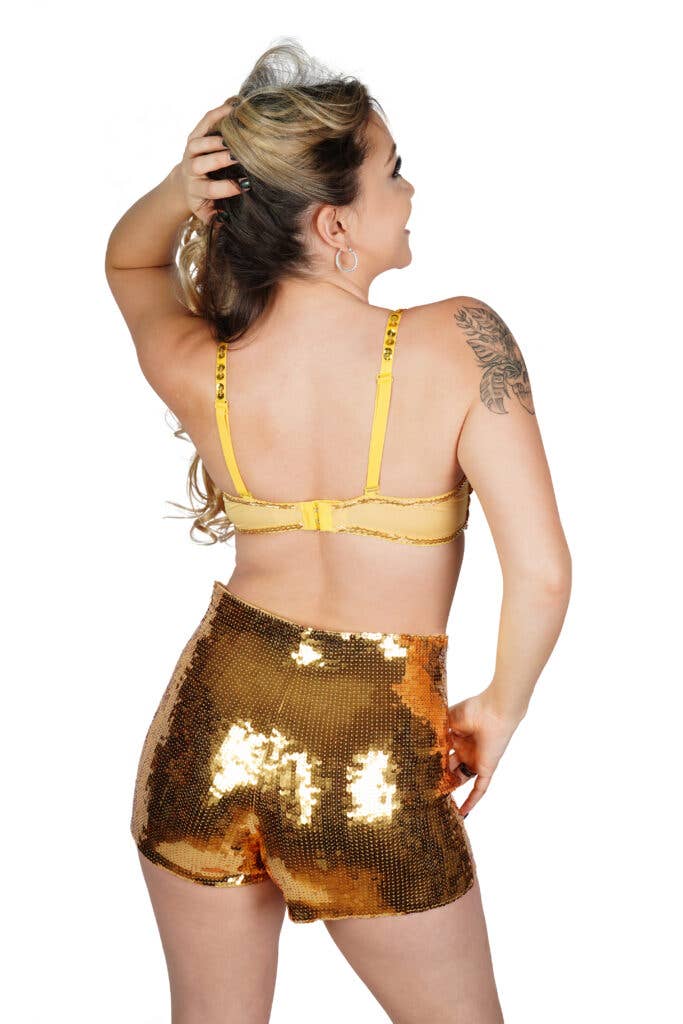 Western Fashion - Wholesale Shorts - Women's - 2270 - Sequins Shorts with Zipper32