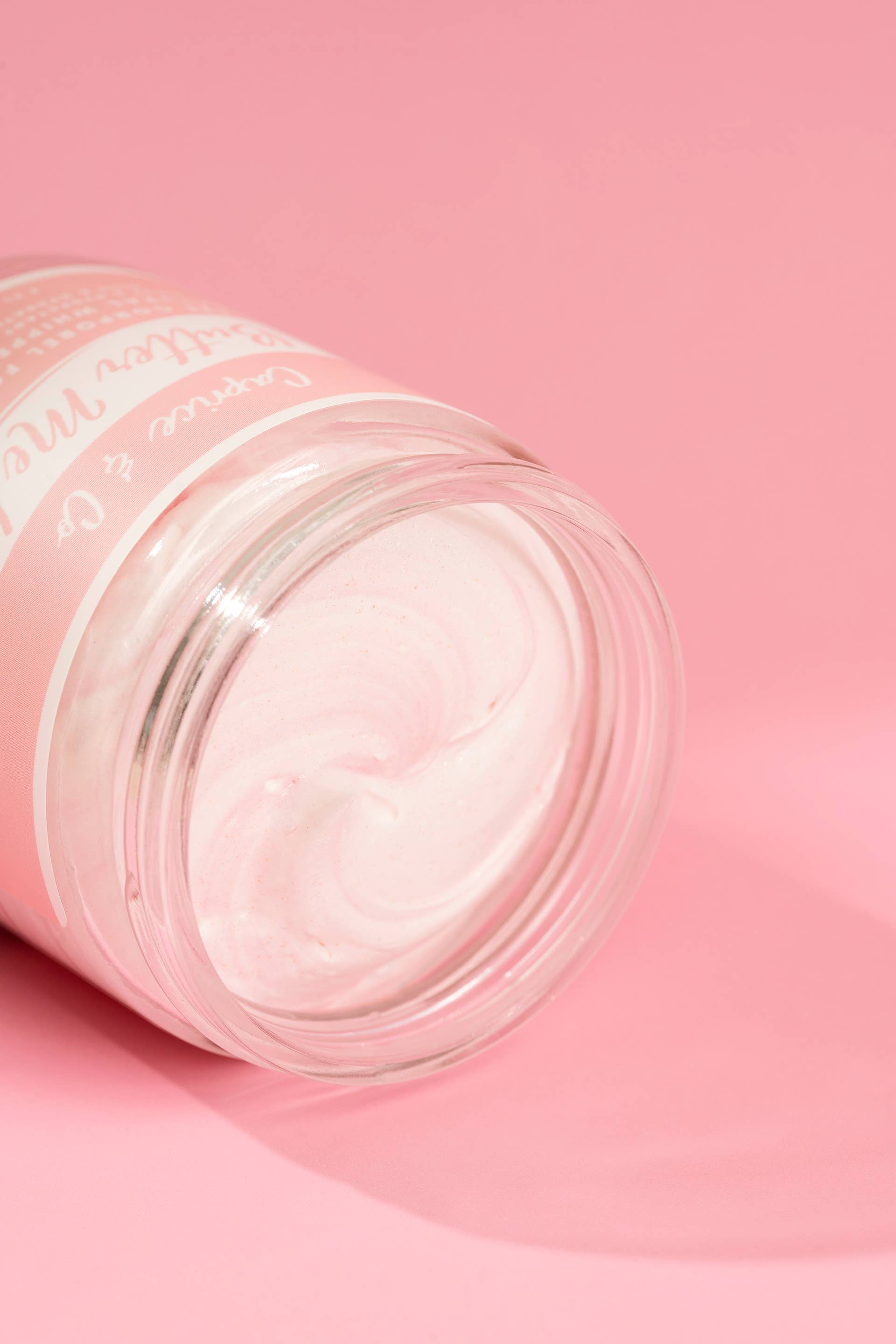 Caprice & Co - Vente Baume/beurre pour le corps - Beurre-moi - Mûre sucrée + Barbe à papa rose4