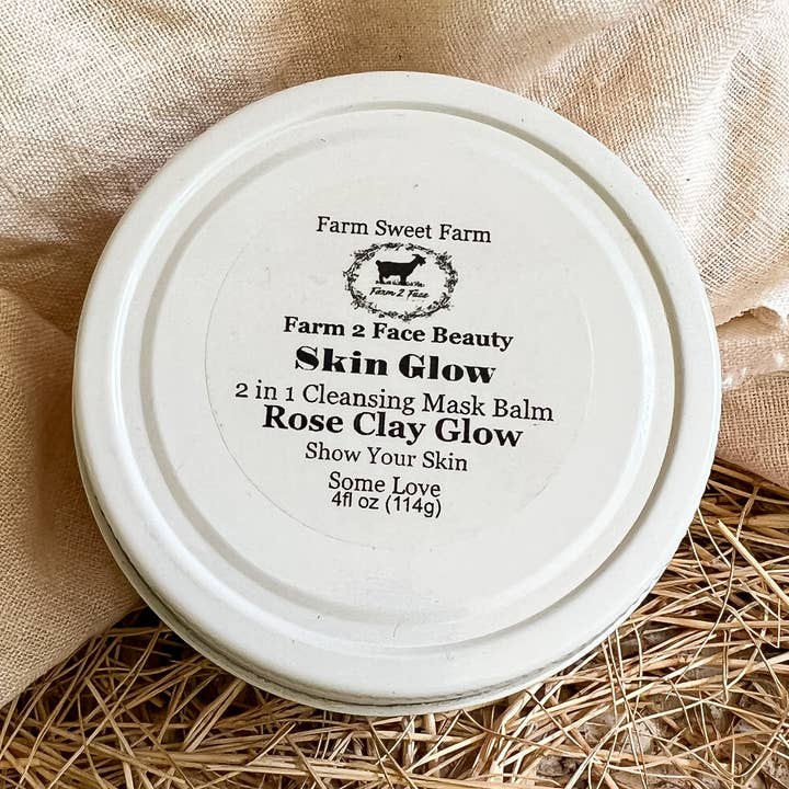 Baume nettoyant et masque Skin Glow pour la vente par Acre+Bloom Beauty