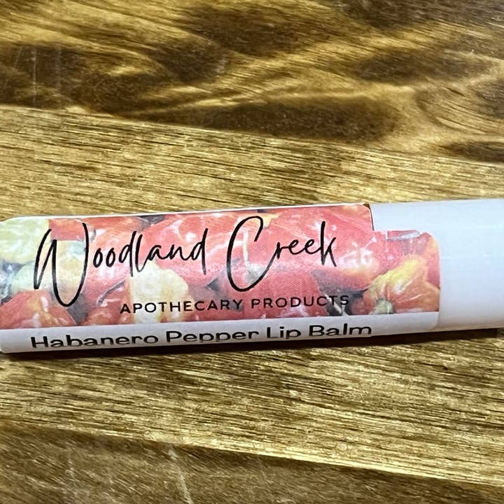 Baume à lèvres au piment habanero pour la vente par Woodland Creek Candles