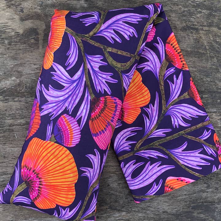 The Organic Sweetie - Wholesale Heating pad - Purple Poppie- Heat Pack Large0