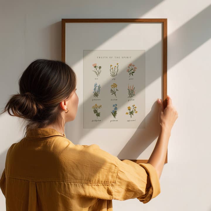 Reap+Sow - Wholesale Art print - Fruits of the Spirit Flower Art Print10