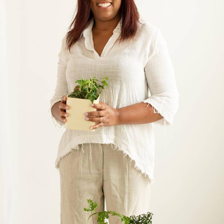 Mercy House Global - Wholesale Outdoor Sign - Window Planter Trio + Tray