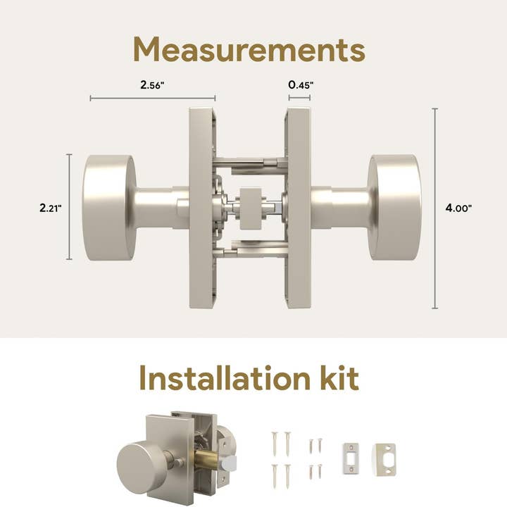 Mega Handles - Wholesale Knob/Pull - Laura Privacy | Door Knob8