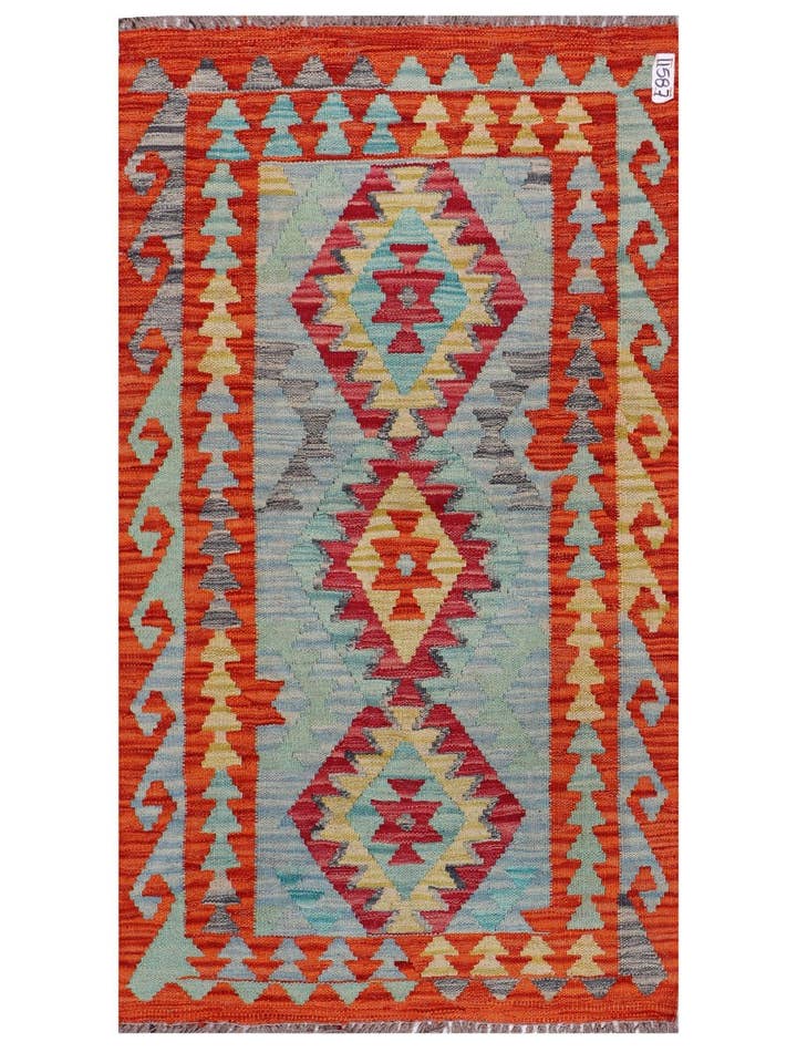 Maimana Afghanistan Kilim Rug - 128 x 76 cm for wholesale by Imaco Rugs