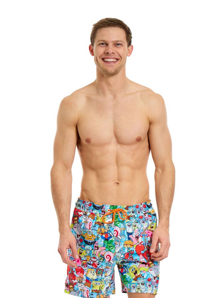 SpongeBob™ Frenzy Swim Short for wholesale by Oppo Merchandise Group B.V.