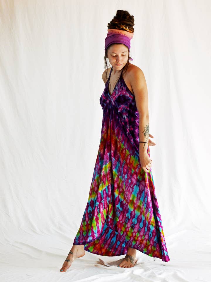 Soul Shine Maine - Wholesale Dress - Women's - The Sunny Days Dress | Ultra Violet Rainbow